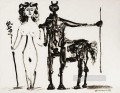Centaure et bacchante 1947 キュビスム